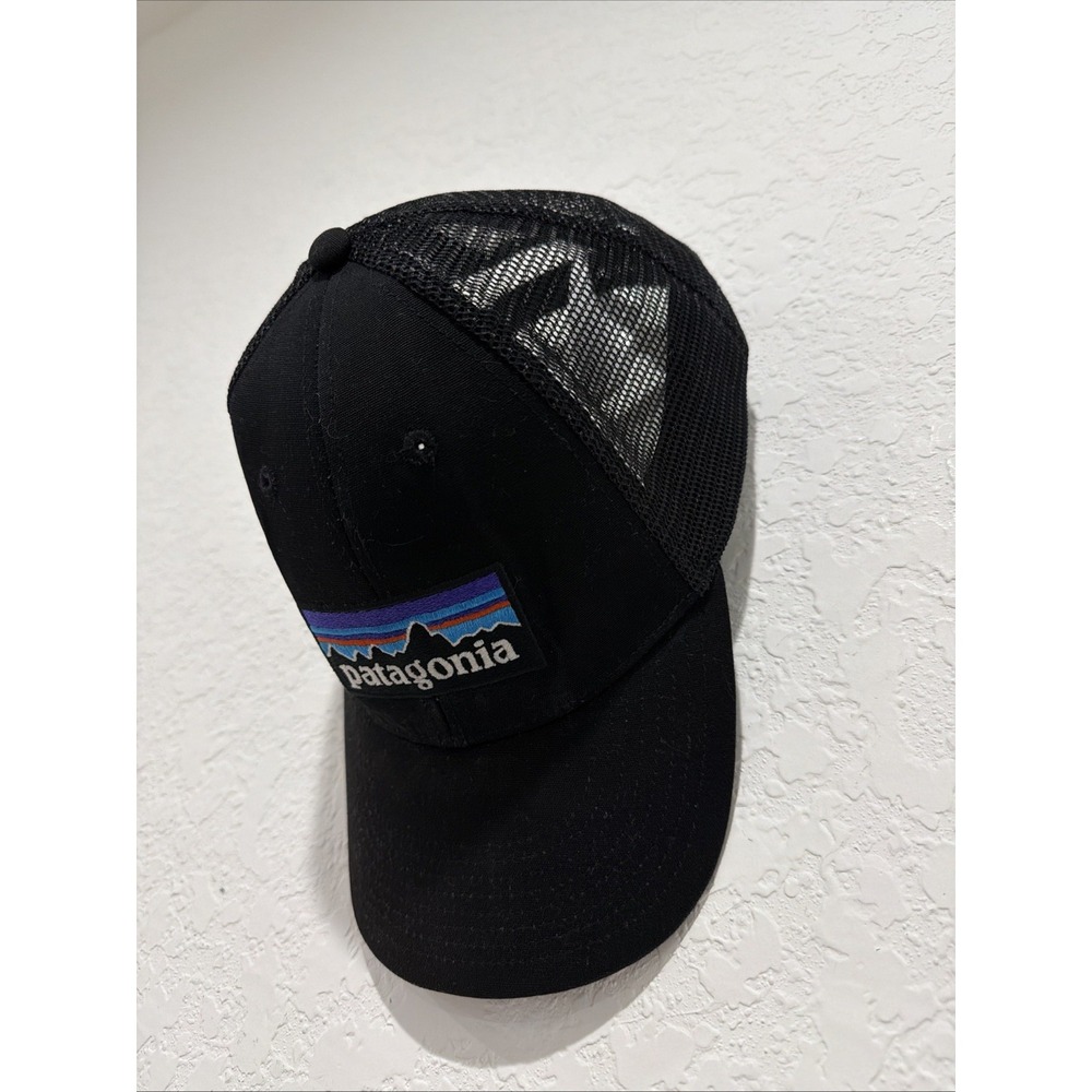 Patagonia Black SnapBack With Patch Netplus One Size